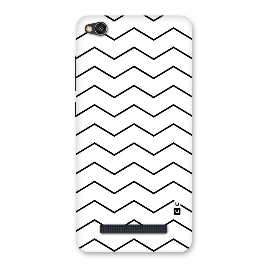 ZigZag Simple Classic Lines Back Case for Redmi 4A