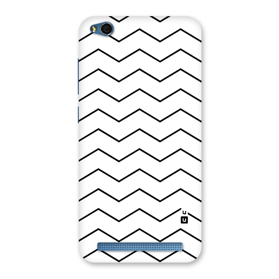 ZigZag Simple Classic Lines Back Case for Redmi 5A