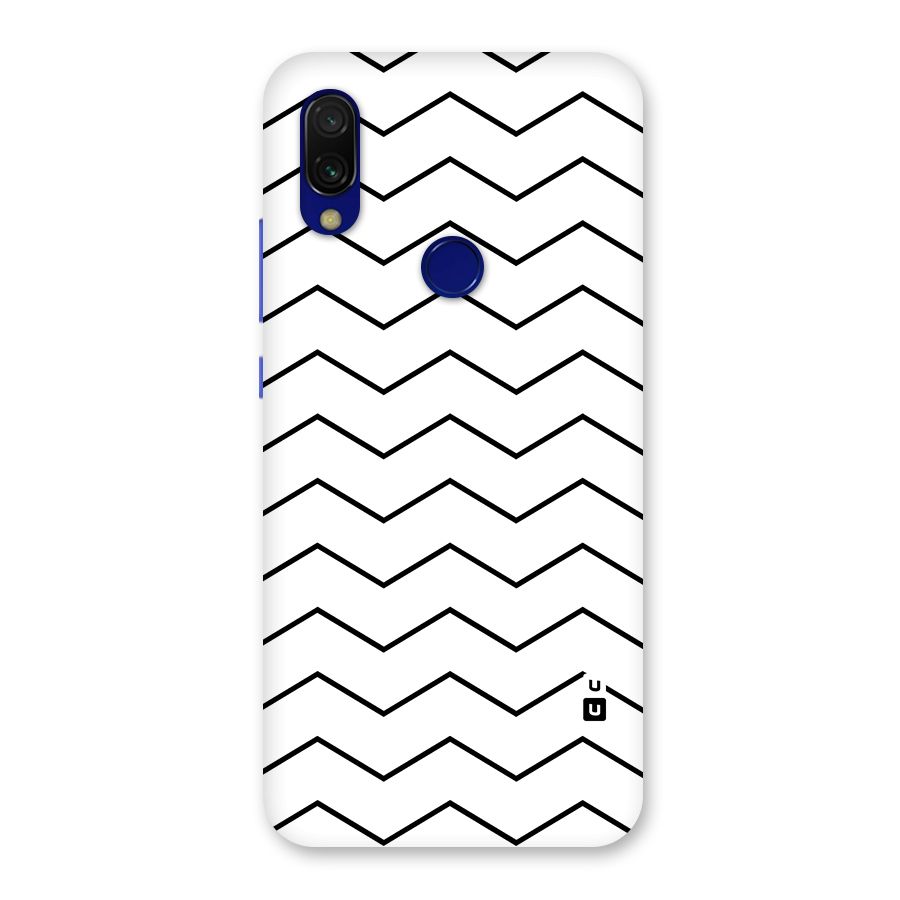 ZigZag Simple Classic Lines Back Case for Redmi 7