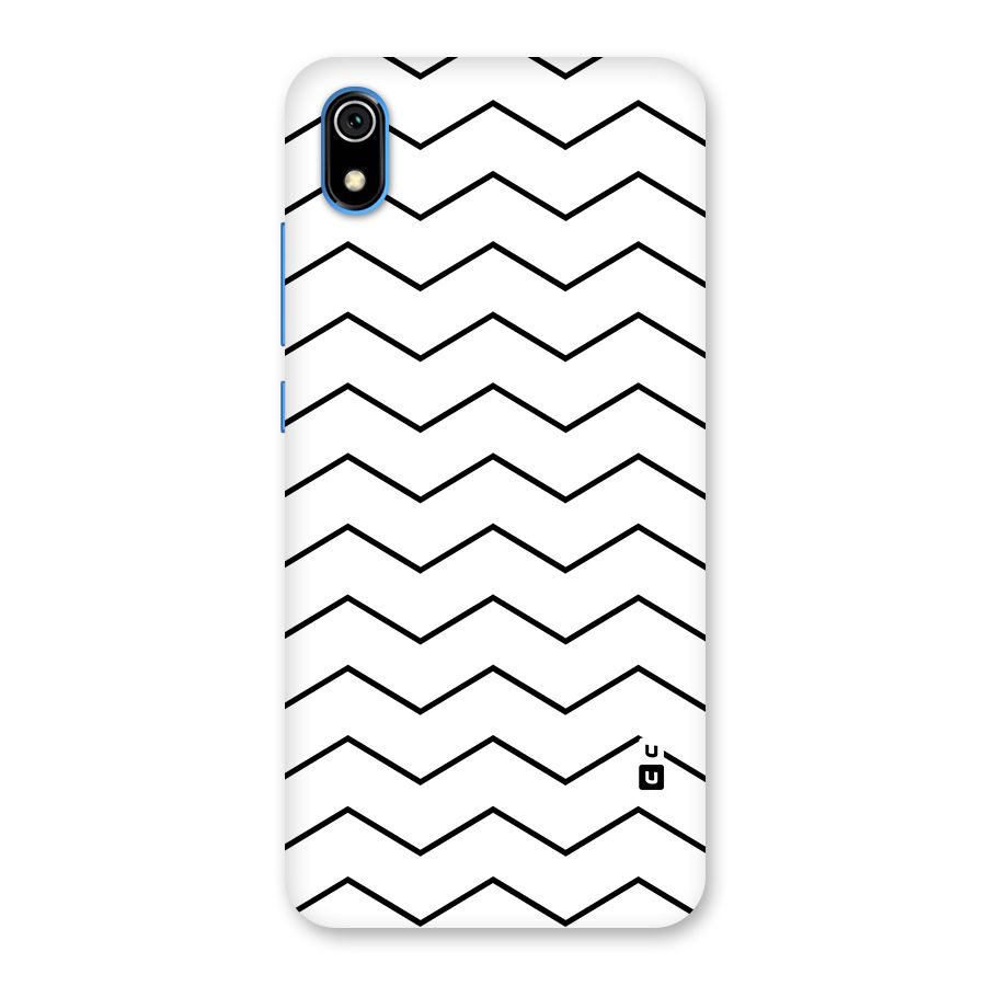 ZigZag Simple Classic Lines Back Case for Redmi 7A