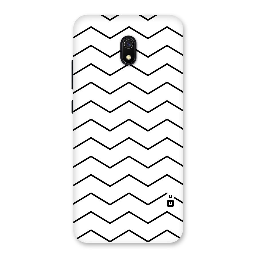 ZigZag Simple Classic Lines Back Case for Redmi 8A