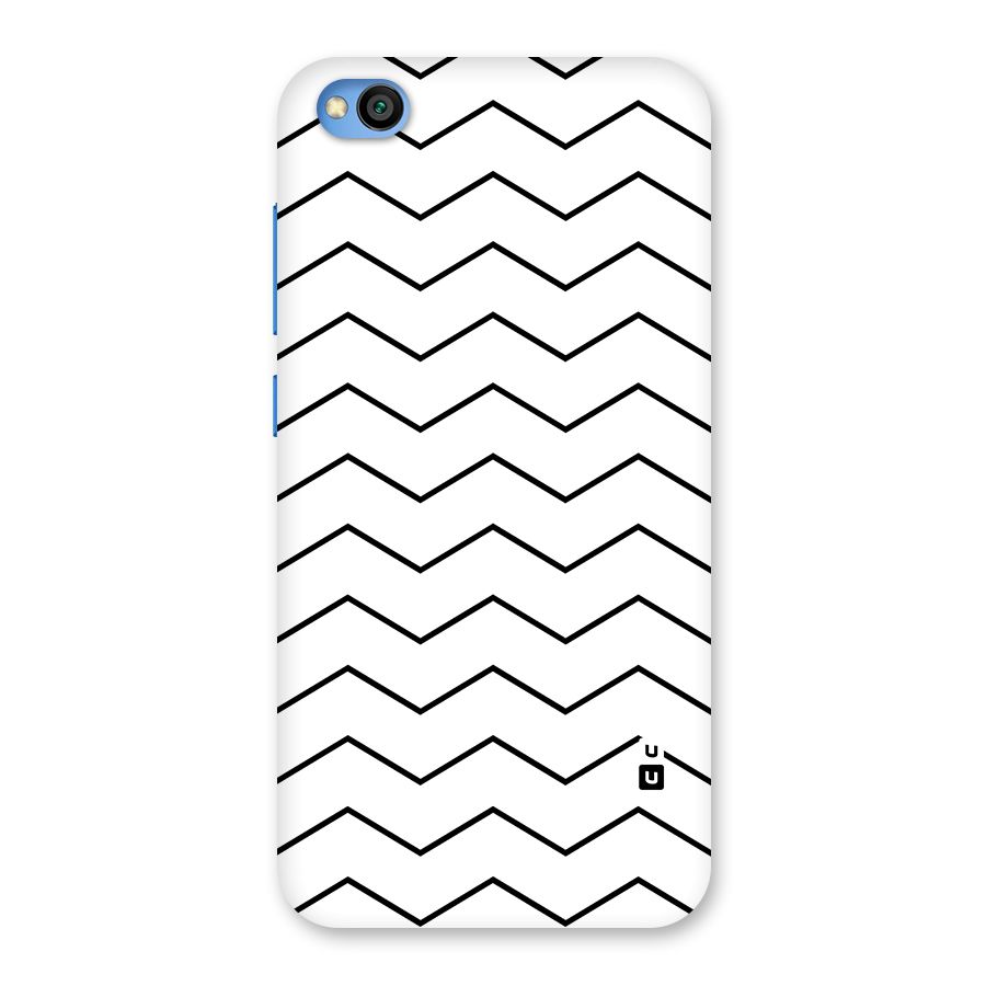 ZigZag Simple Classic Lines Back Case for Redmi Go