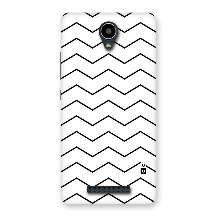 ZigZag Simple Classic Lines Back Case for Redmi Note 2