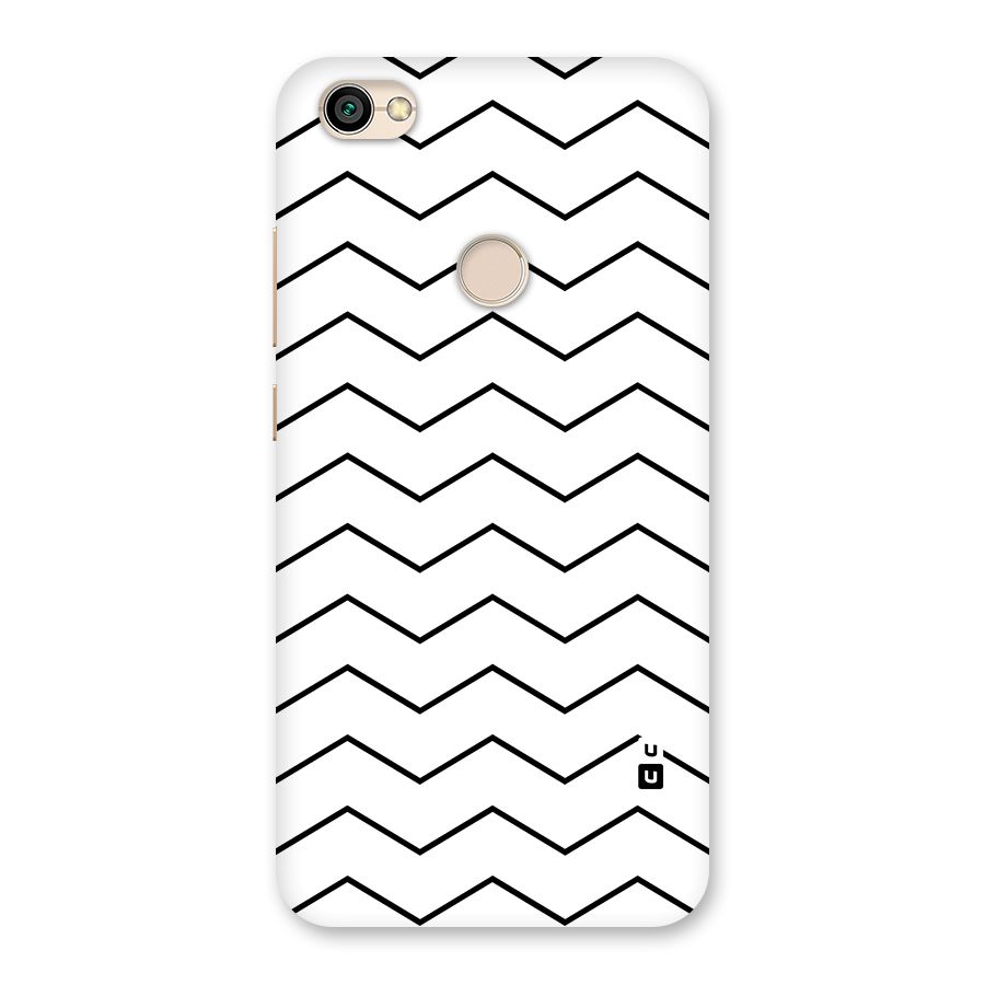ZigZag Simple Classic Lines Back Case for Redmi Y1 2017