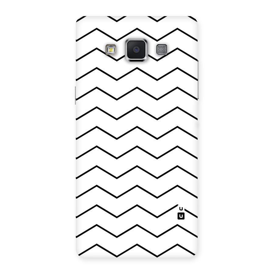 ZigZag Simple Classic Lines Back Case for Samsung Galaxy A5