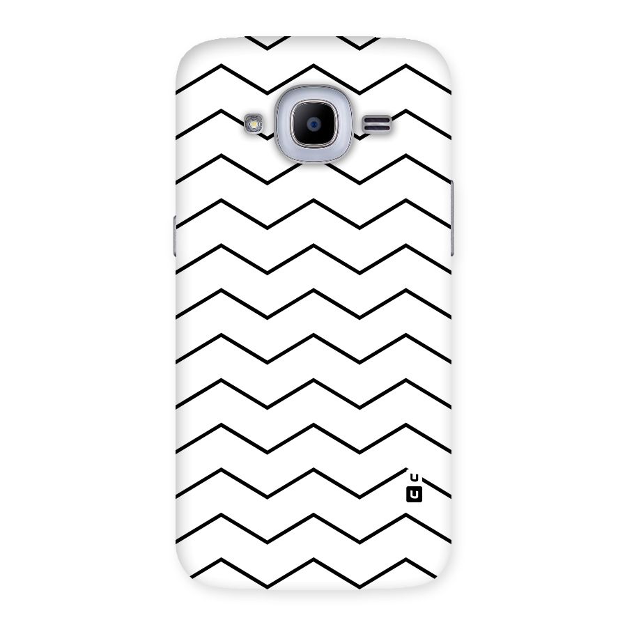 ZigZag Simple Classic Lines Back Case for Samsung Galaxy J2 Pro