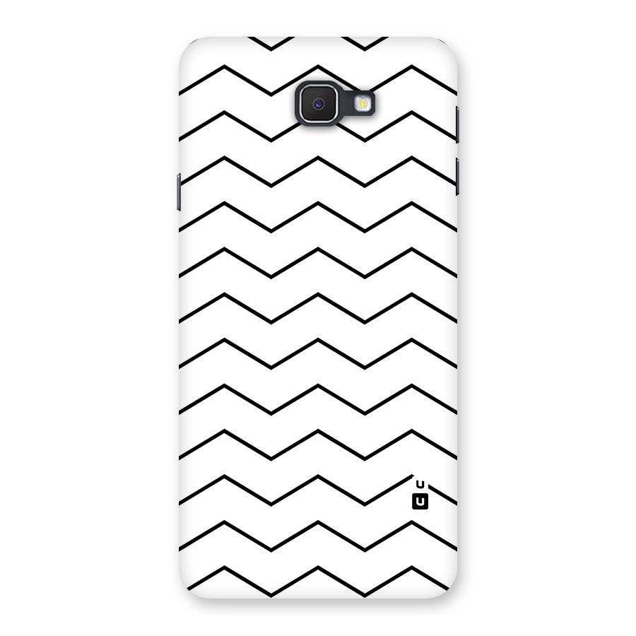 ZigZag Simple Classic Lines Back Case for Samsung Galaxy J7 Prime