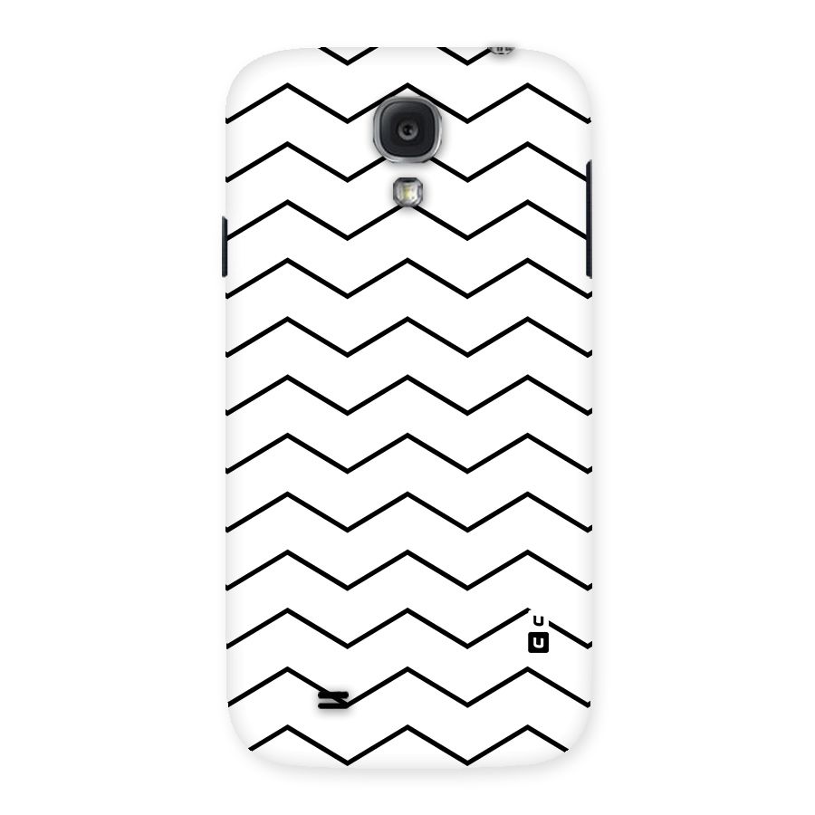 ZigZag Simple Classic Lines Back Case for Samsung Galaxy S4