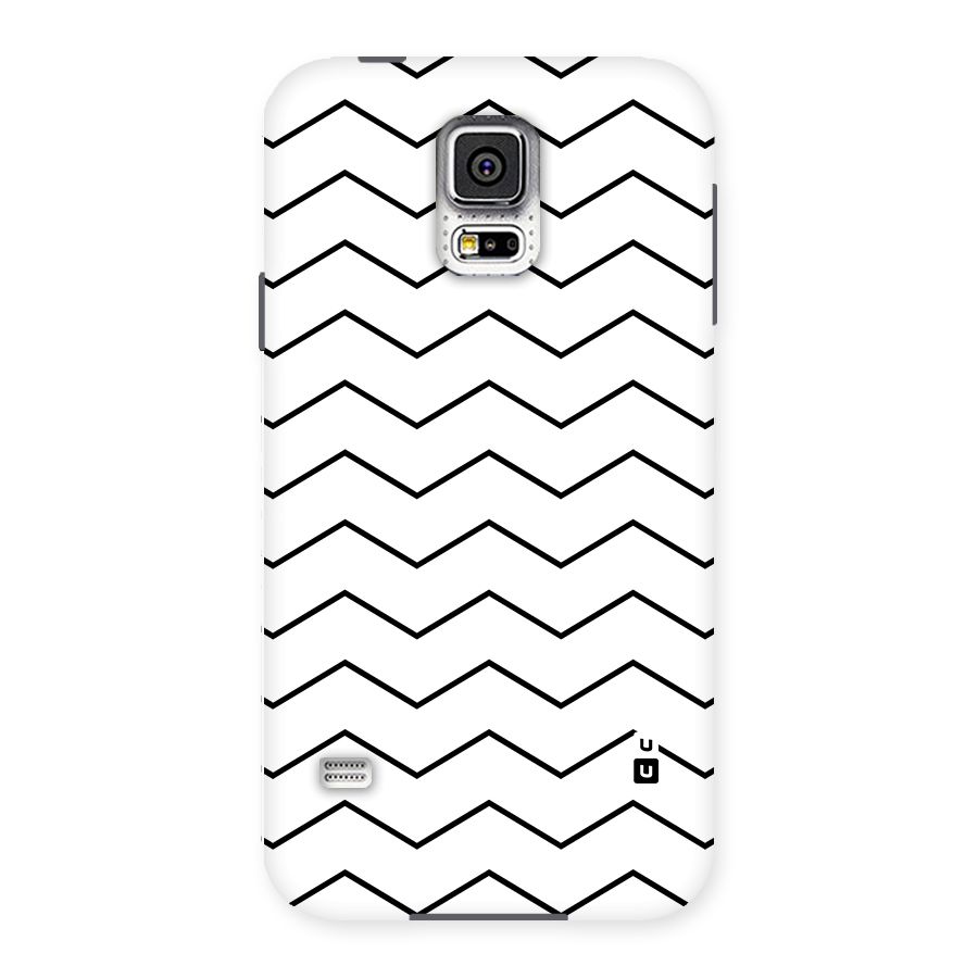 ZigZag Simple Classic Lines Back Case for Samsung Galaxy S5