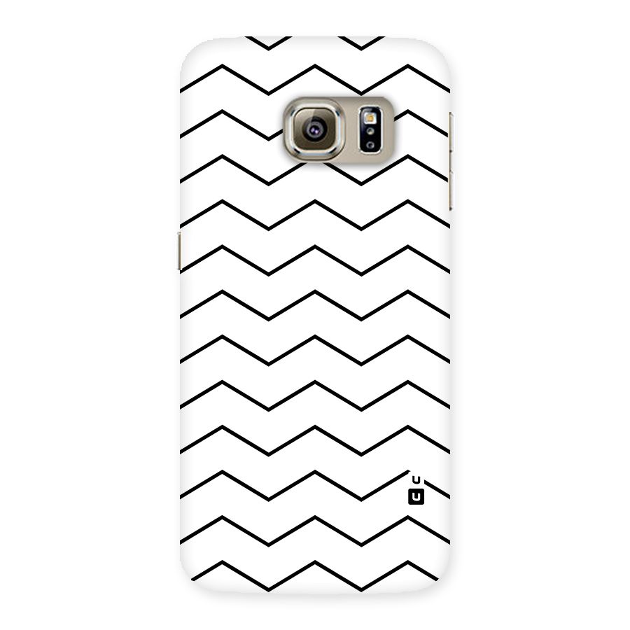 ZigZag Simple Classic Lines Back Case for Samsung Galaxy S6 Edge