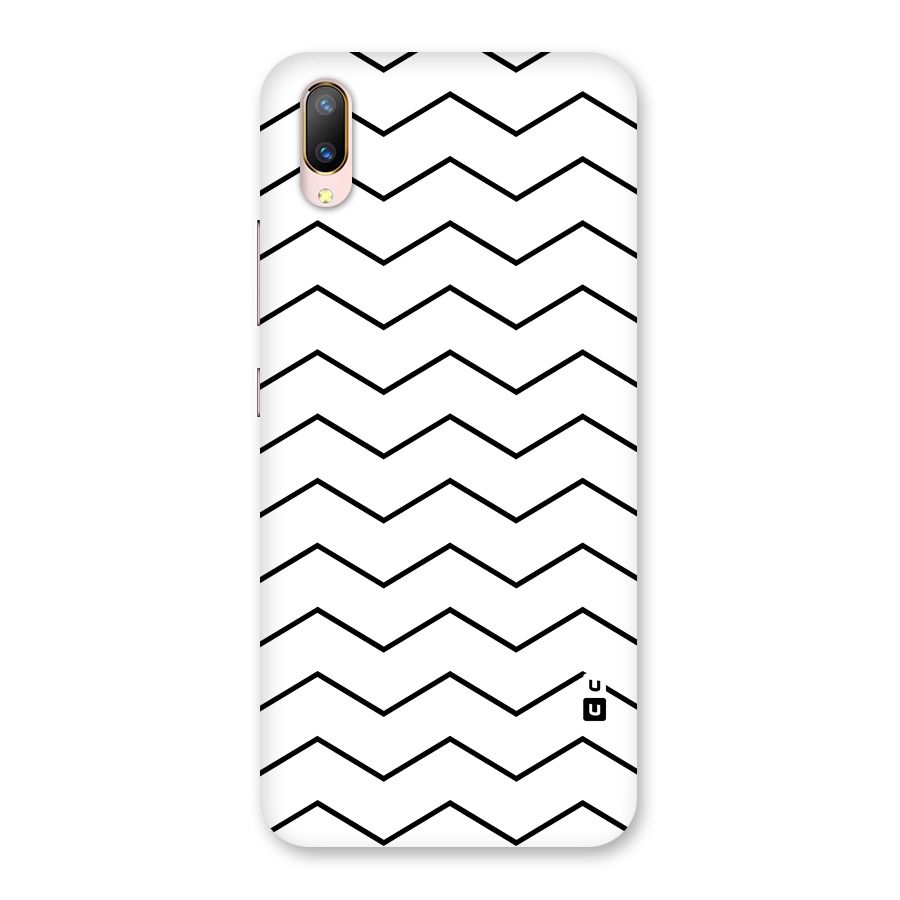 ZigZag Simple Classic Lines Back Case for Vivo V11 Pro