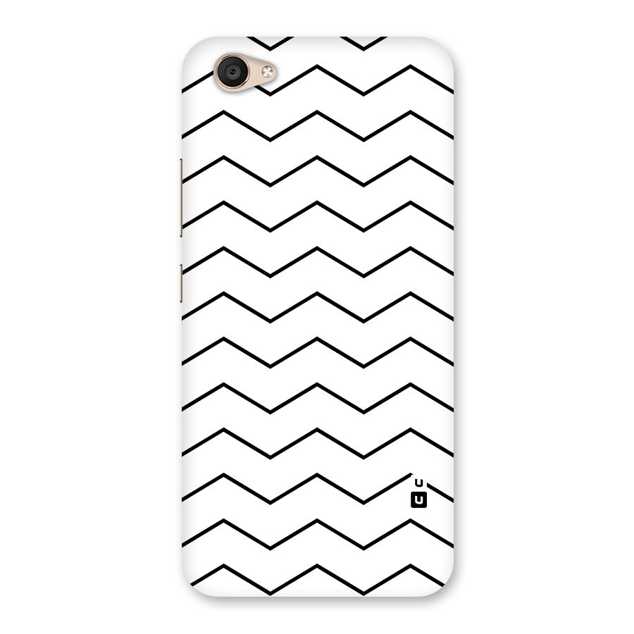 ZigZag Simple Classic Lines Back Case for Vivo V5 Plus