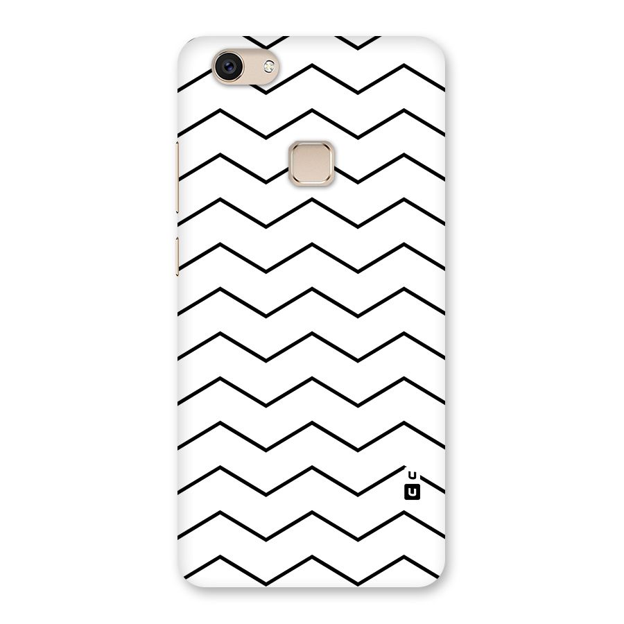 ZigZag Simple Classic Lines Back Case for Vivo V7