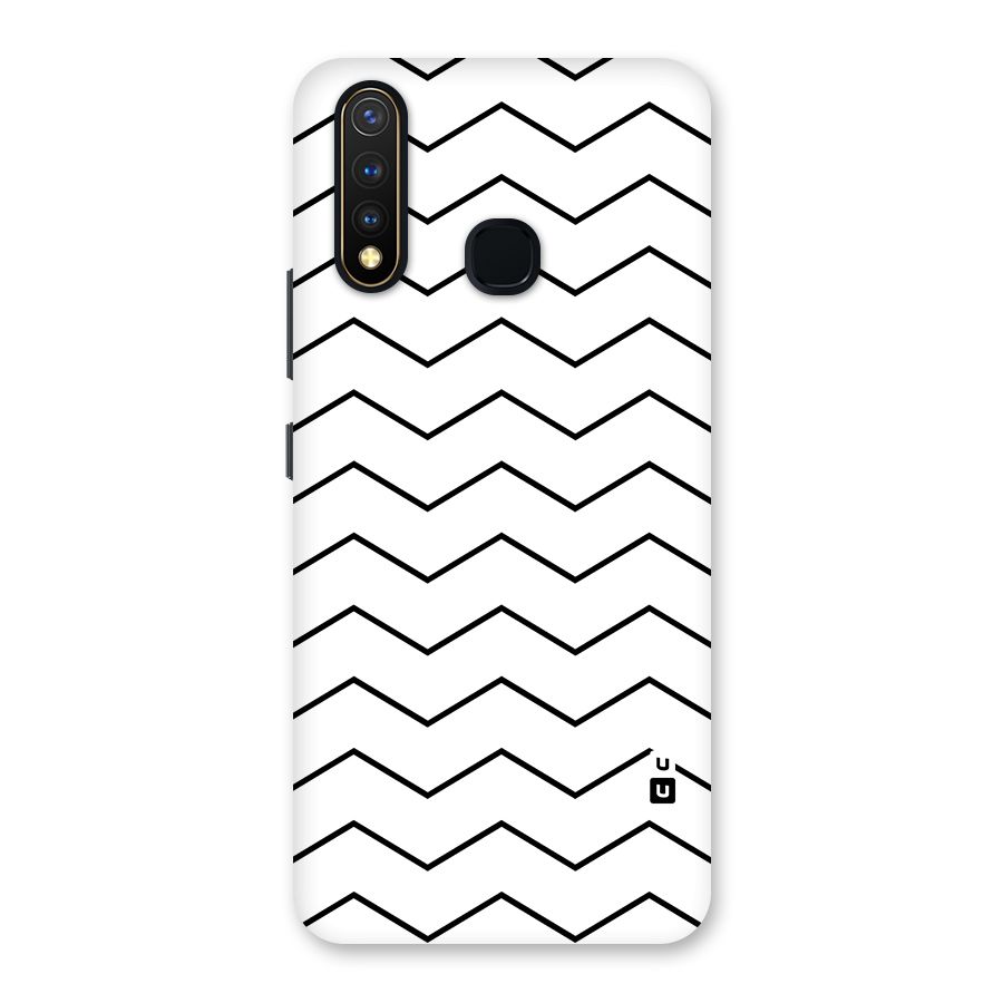 ZigZag Simple Classic Lines Back Case for Vivo Y19