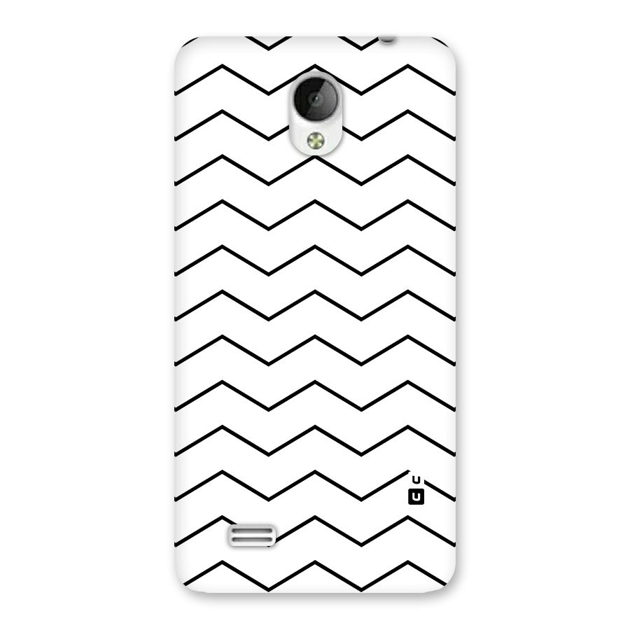 ZigZag Simple Classic Lines Back Case for Vivo Y21