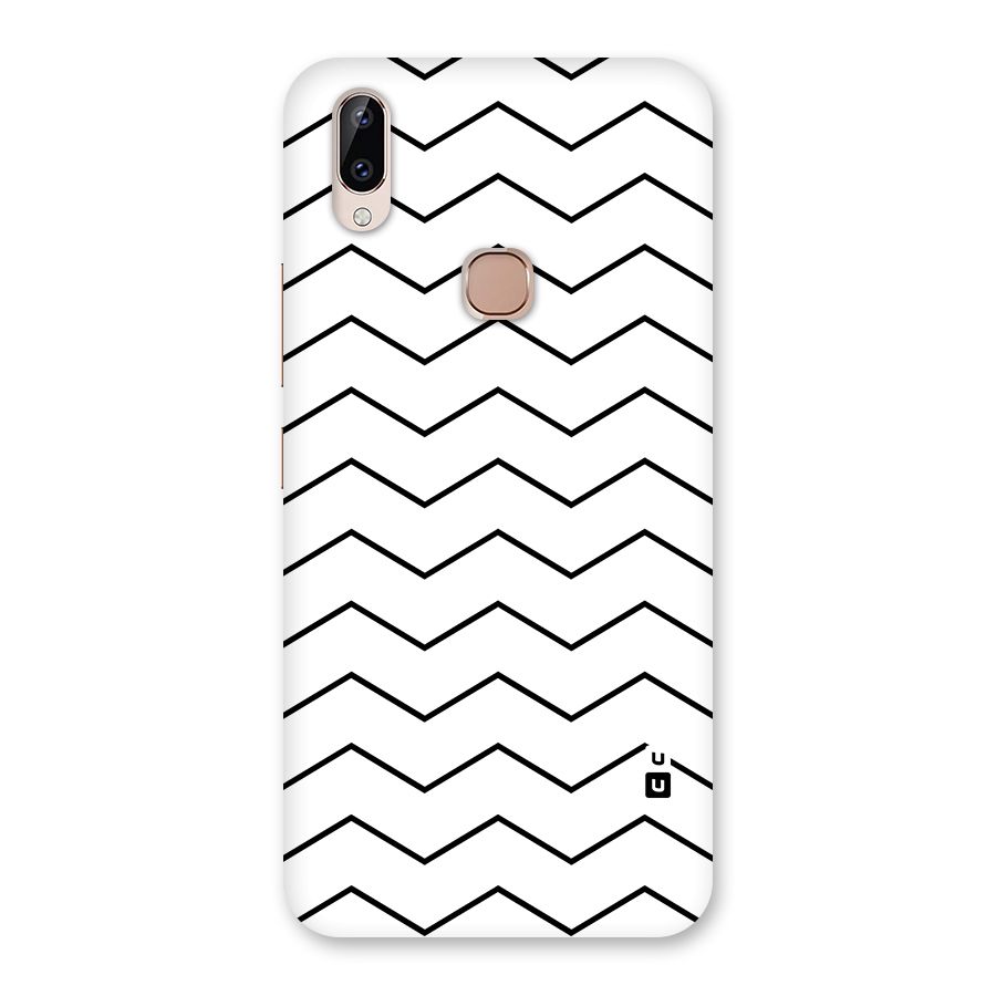 ZigZag Simple Classic Lines Back Case for Vivo Y83 Pro