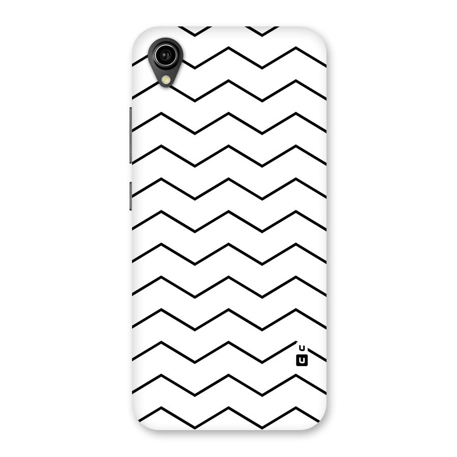 ZigZag Simple Classic Lines Back Case for Vivo Y90