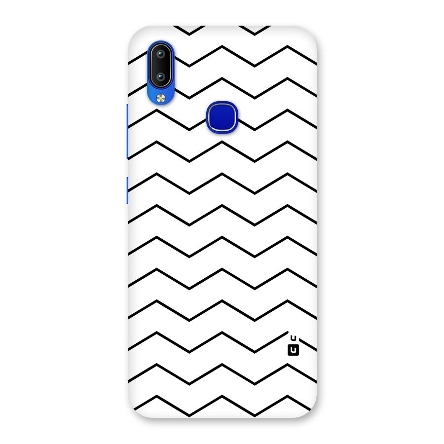 ZigZag Simple Classic Lines Back Case for Vivo Y91