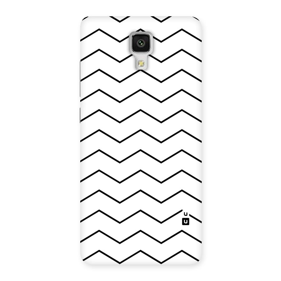 ZigZag Simple Classic Lines Back Case for Xiaomi Mi 4