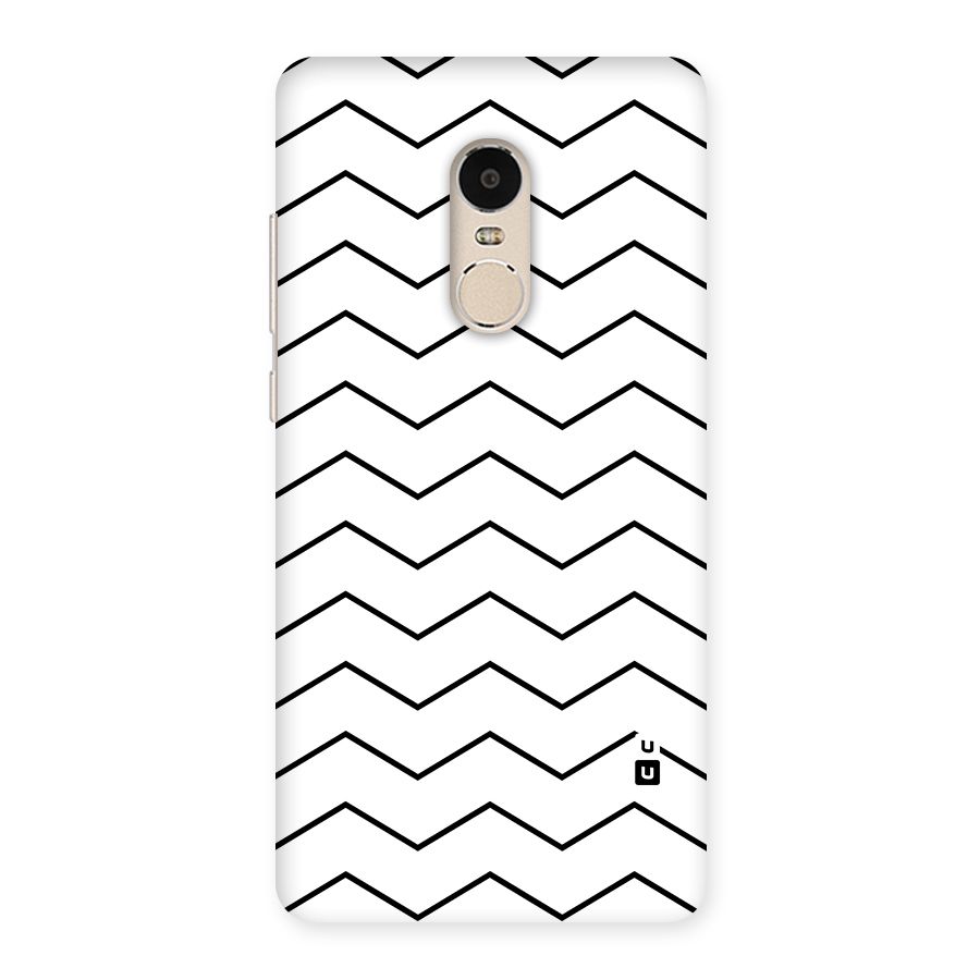 ZigZag Simple Classic Lines Back Case for Xiaomi Redmi Note 4