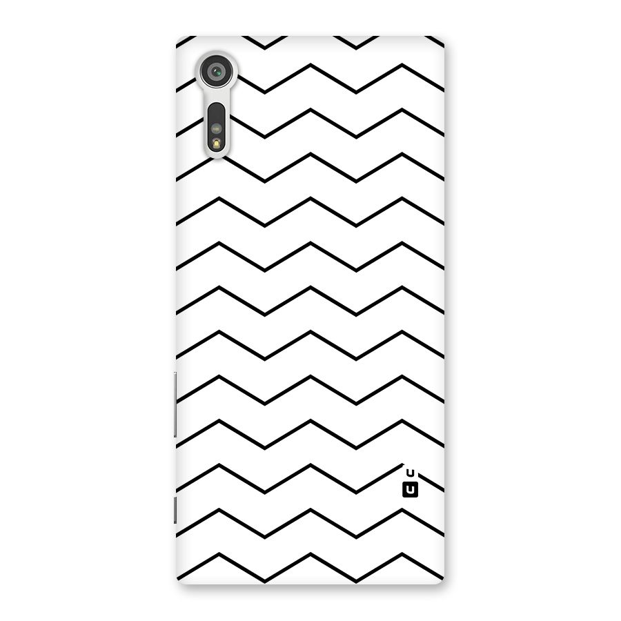 ZigZag Simple Classic Lines Back Case for Xperia XZ