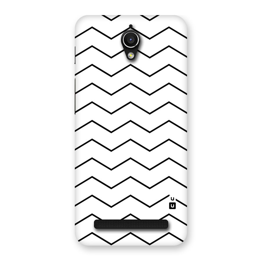 ZigZag Simple Classic Lines Back Case for Zenfone Go