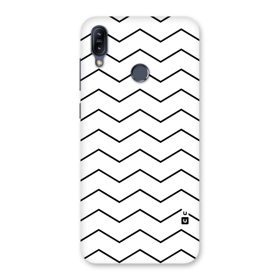 ZigZag Simple Classic Lines Back Case for Zenfone Max M2