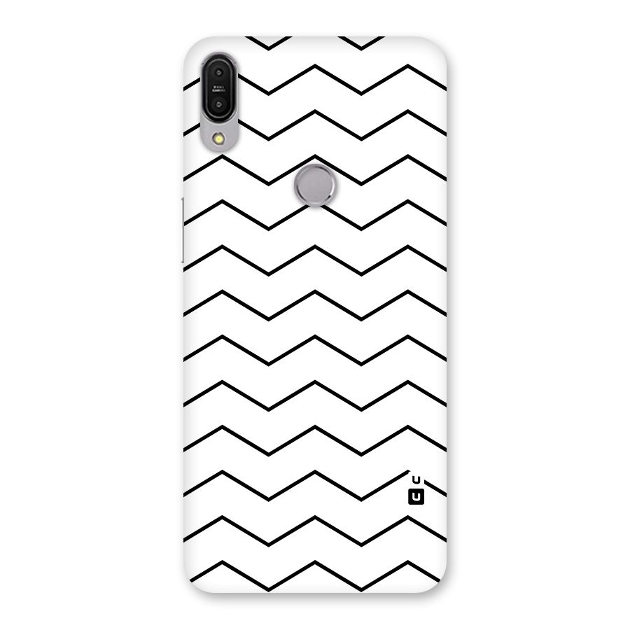 ZigZag Simple Classic Lines Back Case for Zenfone Max Pro M1