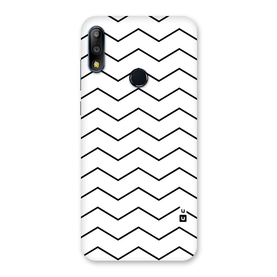 ZigZag Simple Classic Lines Back Case for Zenfone Max Pro M2