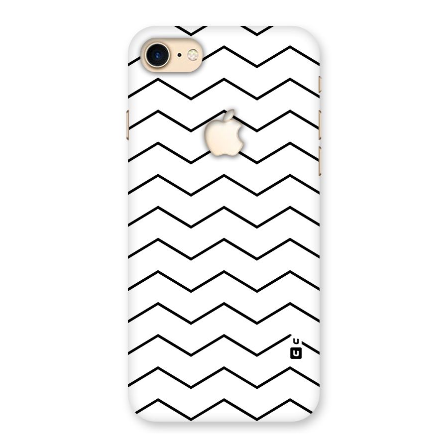 ZigZag Simple Classic Lines Back Case for iPhone 7 Apple Cut