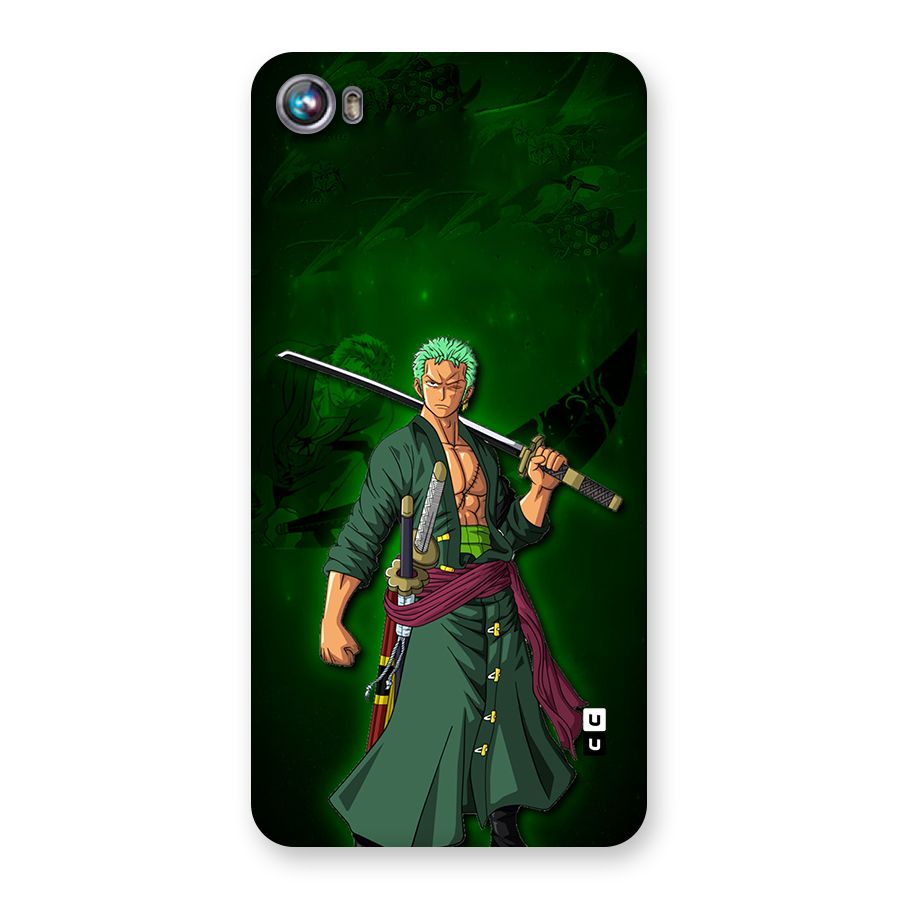 Zoro Ready Back Case for Canvas Fire 4 (A107)