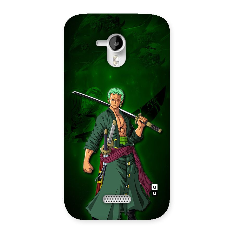 Zoro Ready Back Case for Canvas HD A116