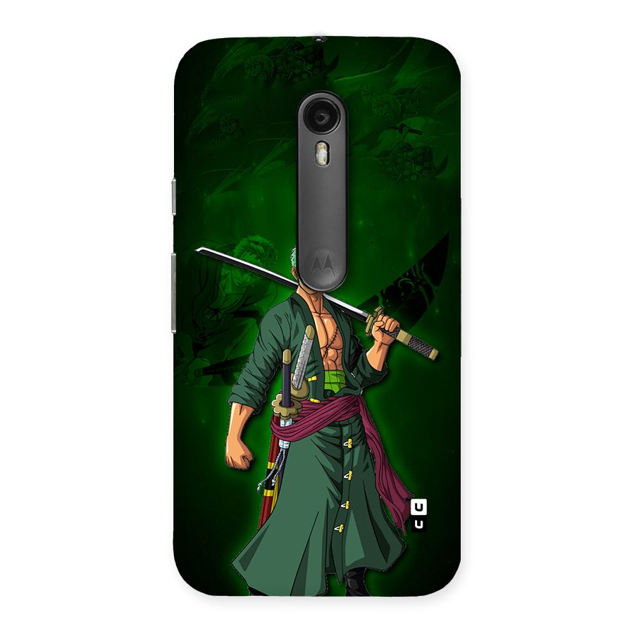 Zoro Ready Back Case for Moto G3