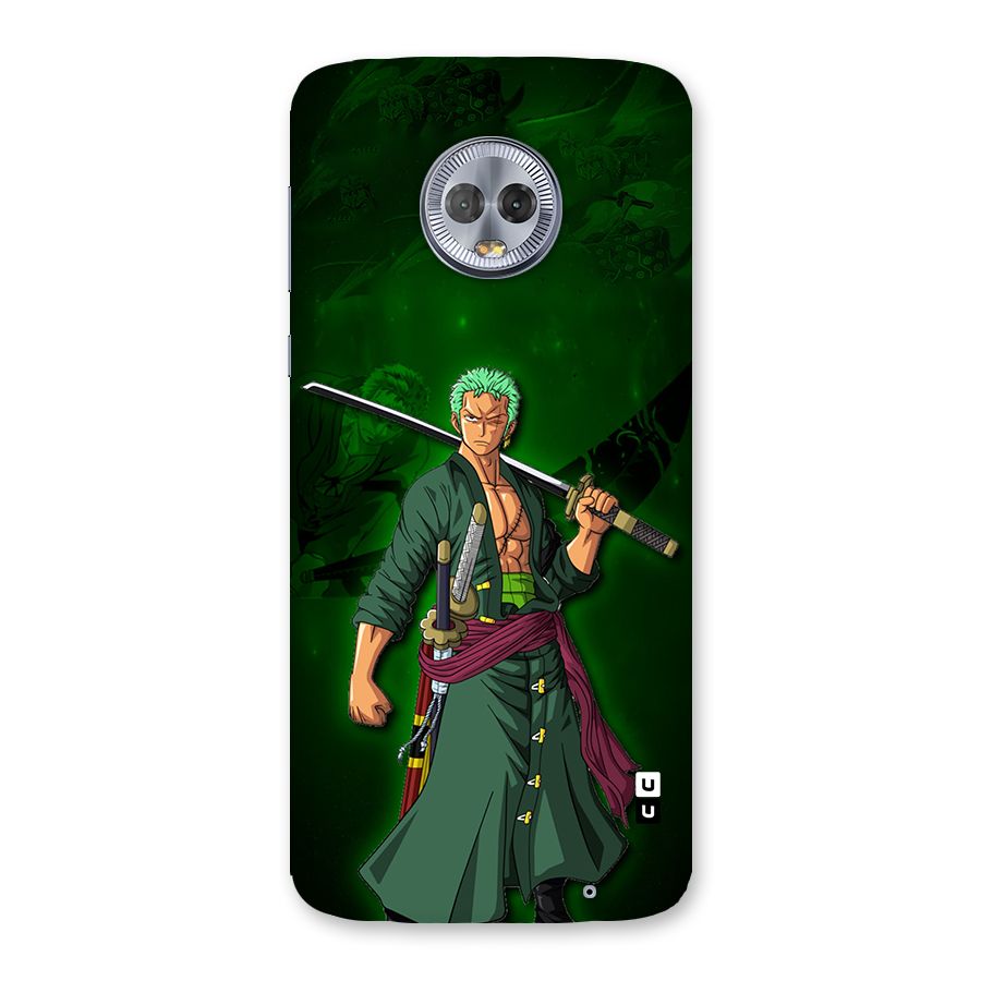 Zoro Ready Back Case for Moto G6 Plus