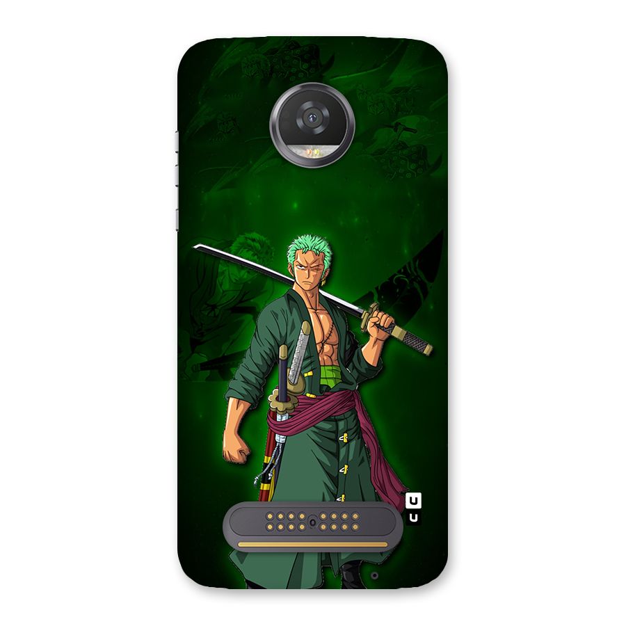 Zoro Ready Back Case for Moto Z2 Play