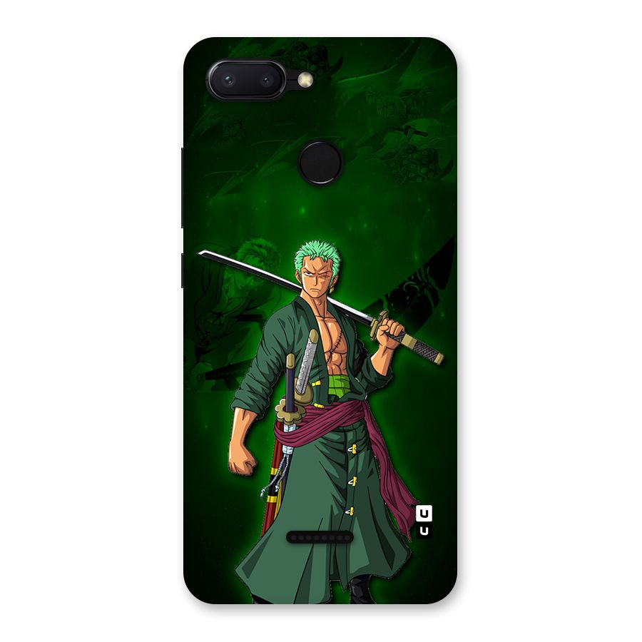 Zoro Ready Back Case for Redmi 6