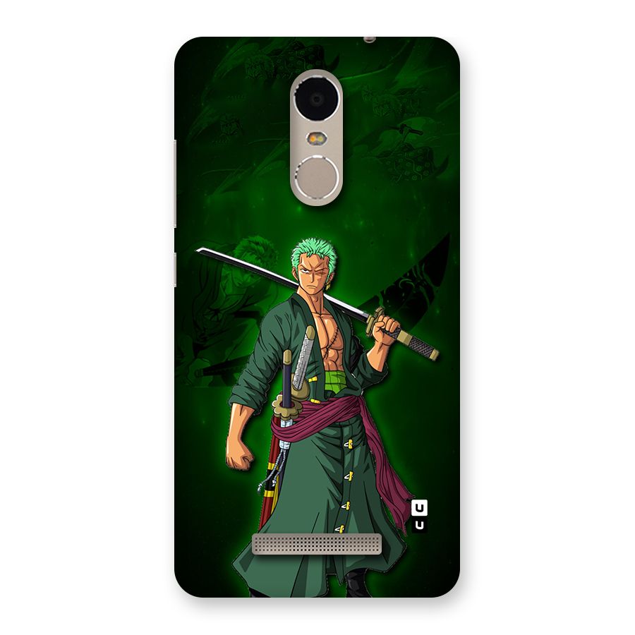 Zoro Ready Back Case for Redmi Note 3