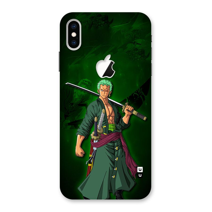 Zoro Ready Back Case for iPhone XS Max Apple Cut