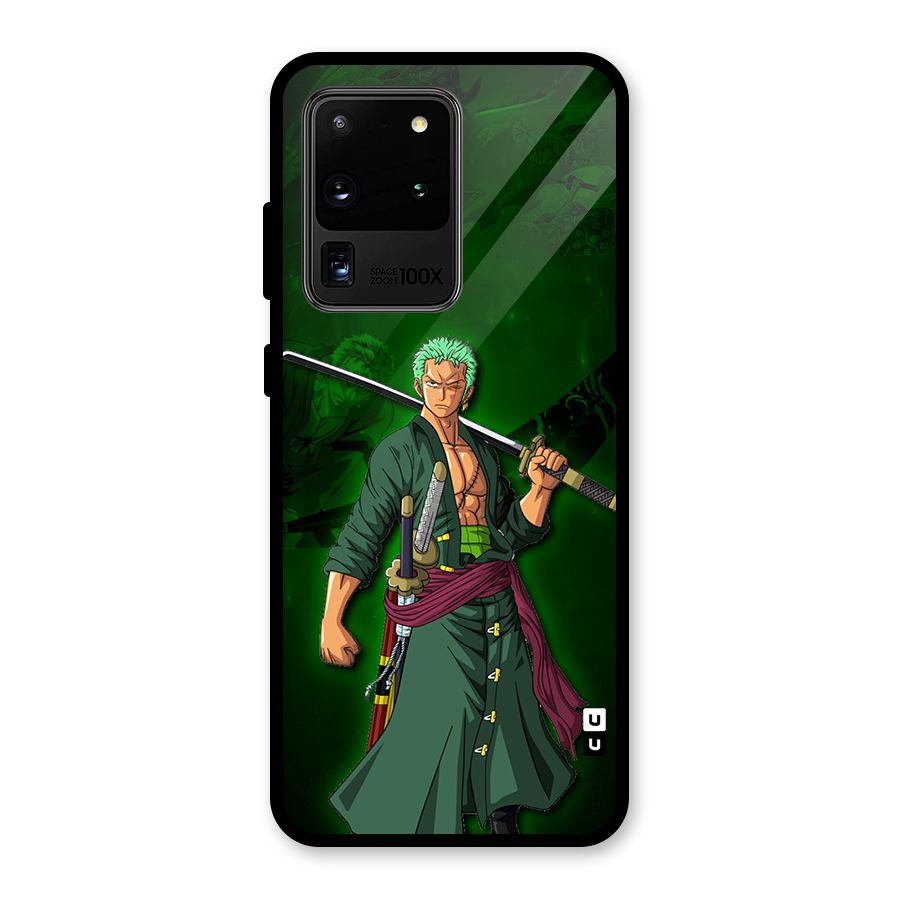 Zoro Ready Glass Back Case for Galaxy S20 Ultra