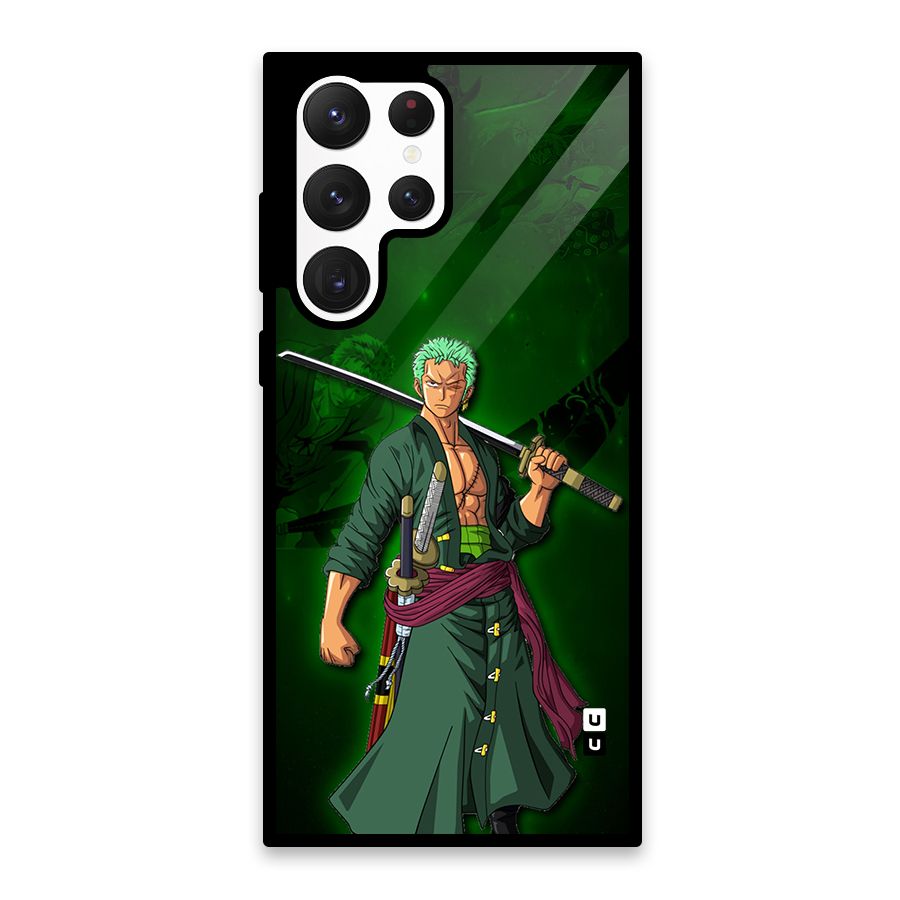 Zoro Ready Glass Back Case for Galaxy S22 Ultra 5G