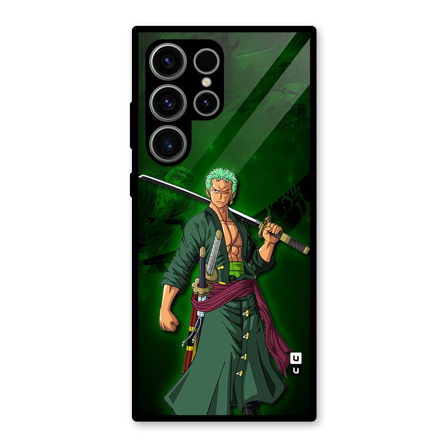 Zoro Ready Glass Back Case for Galaxy S23 Ultra