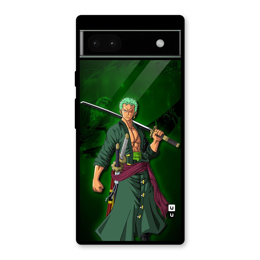 Zoro Ready Glass Back Case for Google Pixel 6a