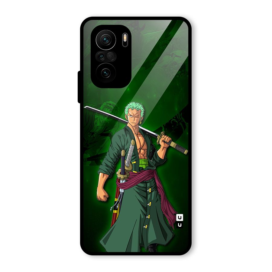 Zoro Ready Glass Back Case for Mi 11X Pro