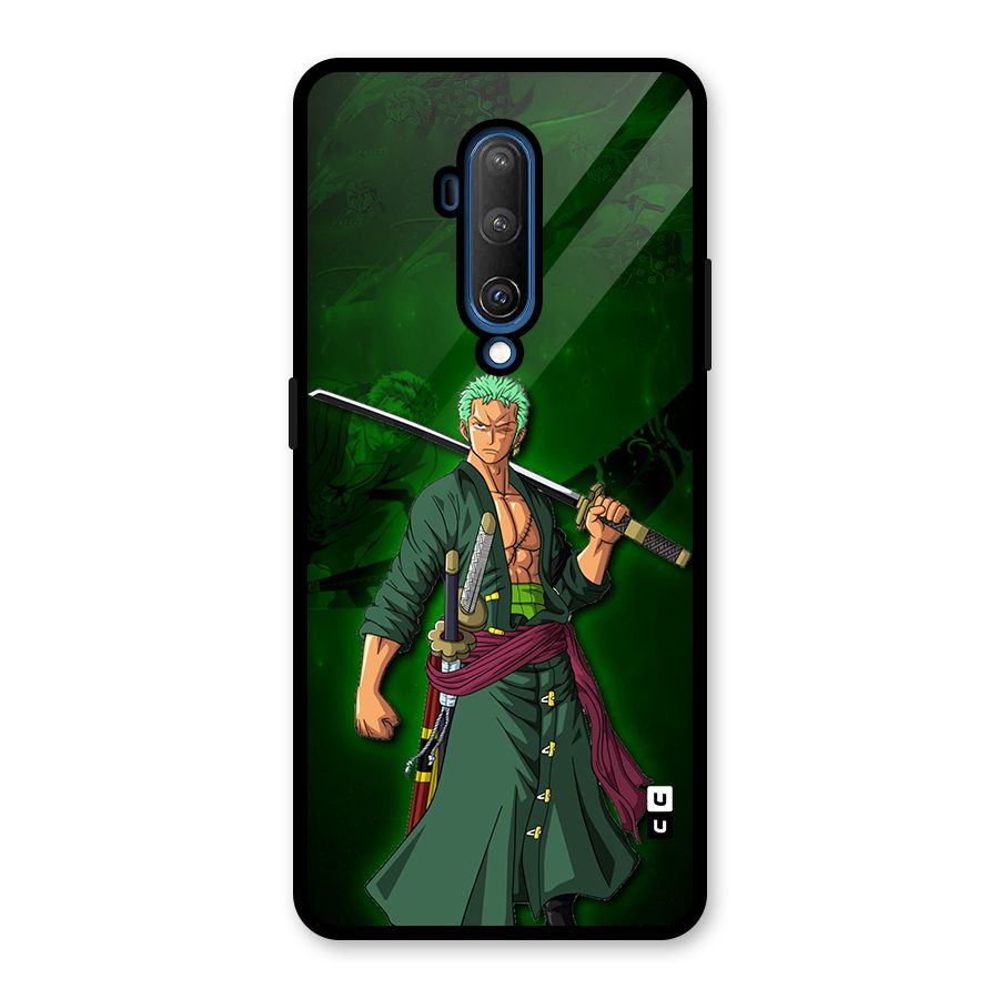 Zoro Ready Glass Back Case for OnePlus 7T Pro