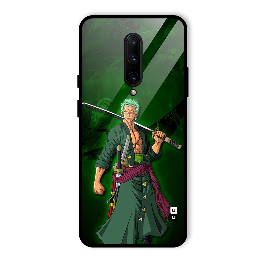 Zoro Ready Glass Back Case for OnePlus 7 Pro