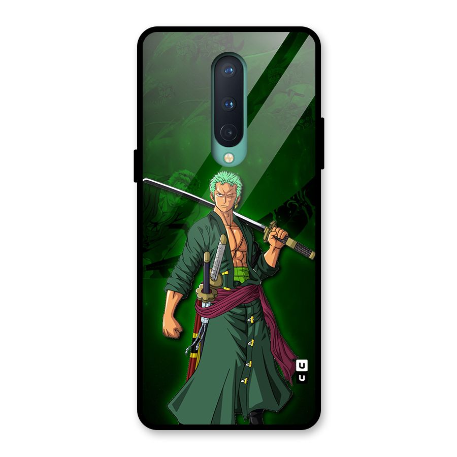 Zoro Ready Glass Back Case for OnePlus 8