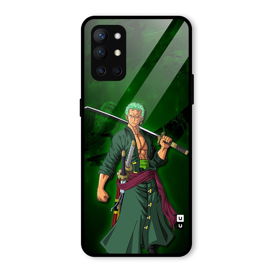 Zoro Ready Glass Back Case for OnePlus 9R