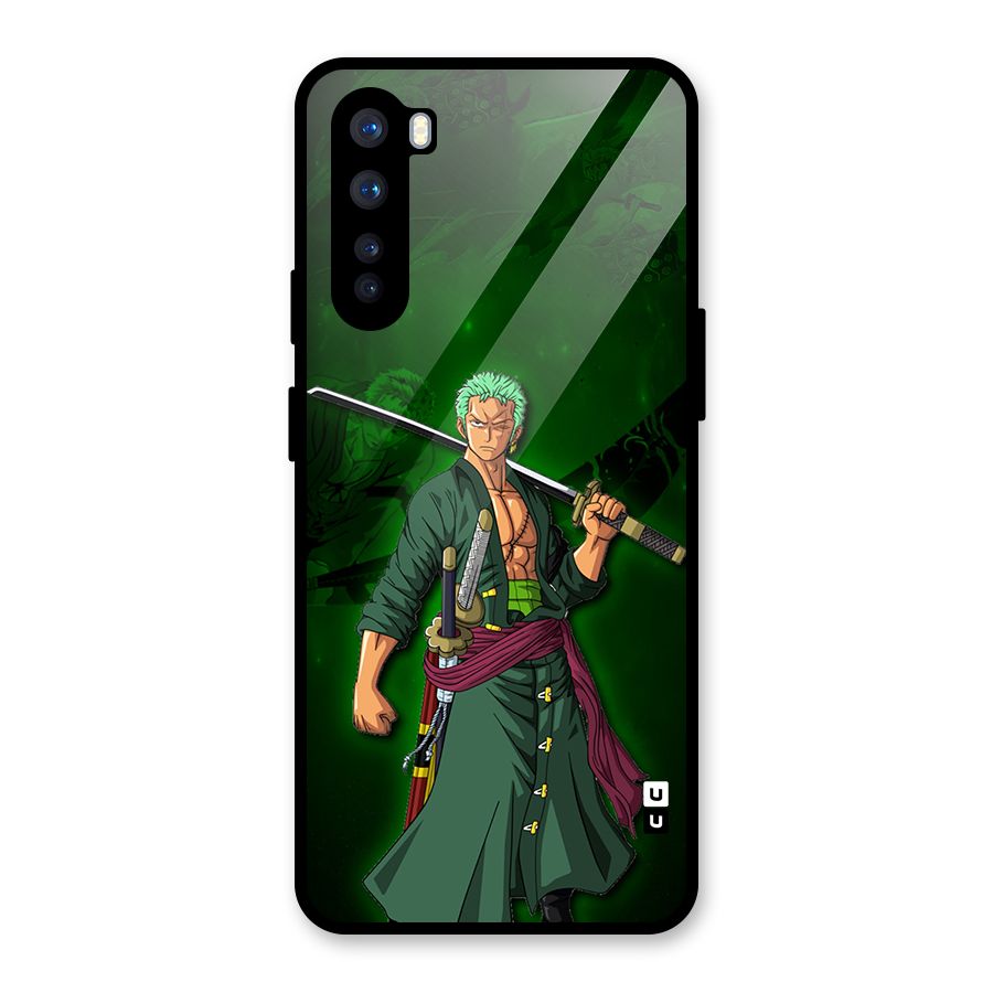 Zoro Ready Glass Back Case for OnePlus Nord