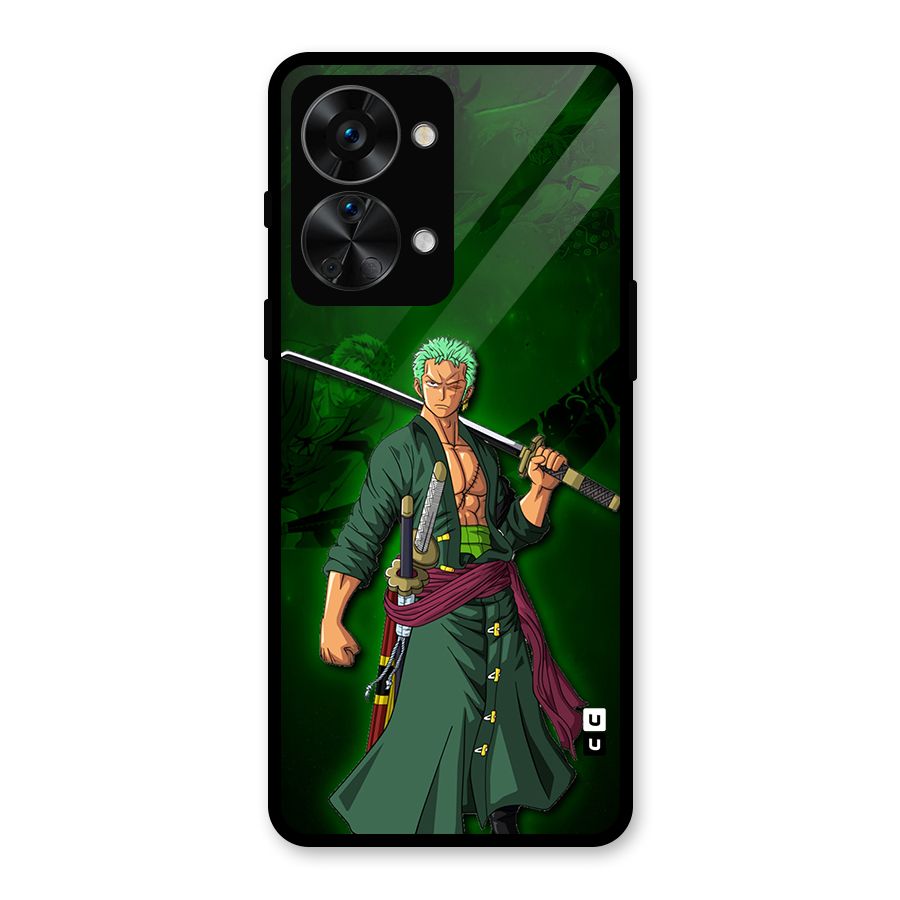 Zoro Ready Glass Back Case for OnePlus Nord 2T
