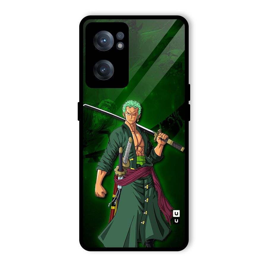 Zoro Ready Glass Back Case for OnePlus Nord CE 2 5G